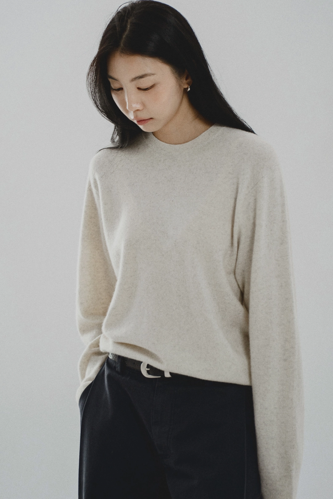 스앨더 24545_Wool-Cashmere Crewneck 상품 이미지 2