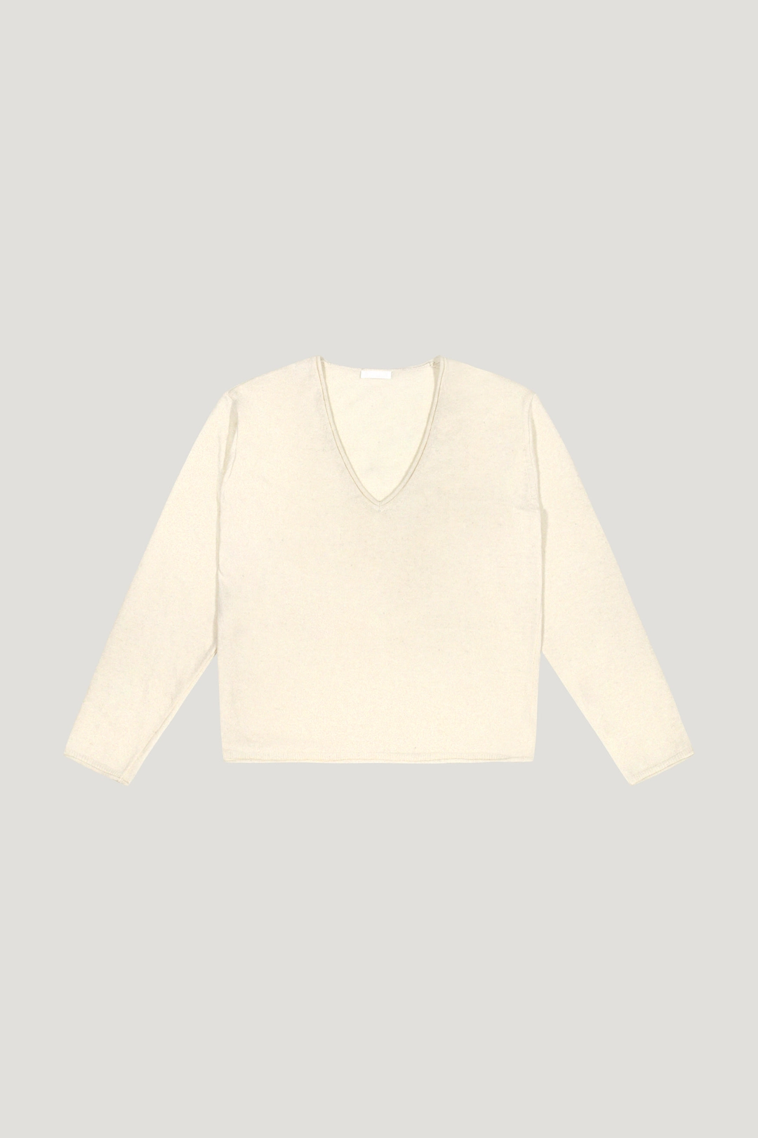 리브어리 Deep V Wool Knit (ivory) 상품 이미지 1
