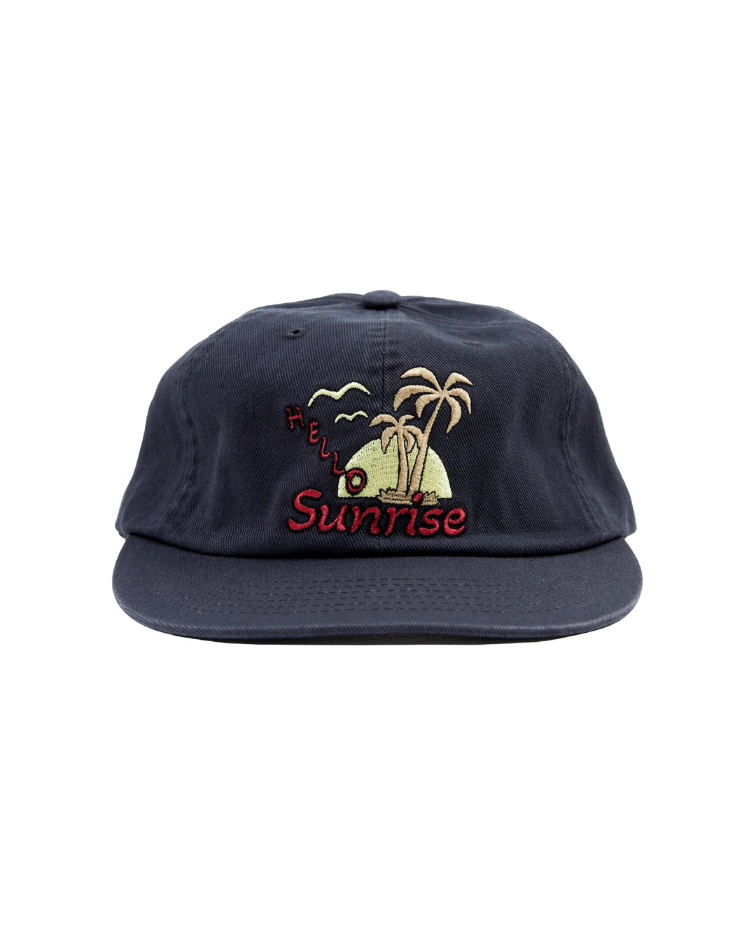 헬로선라이즈 Palm Tree Logo 6Panel Cap_Charcoal 상품 이미지 1