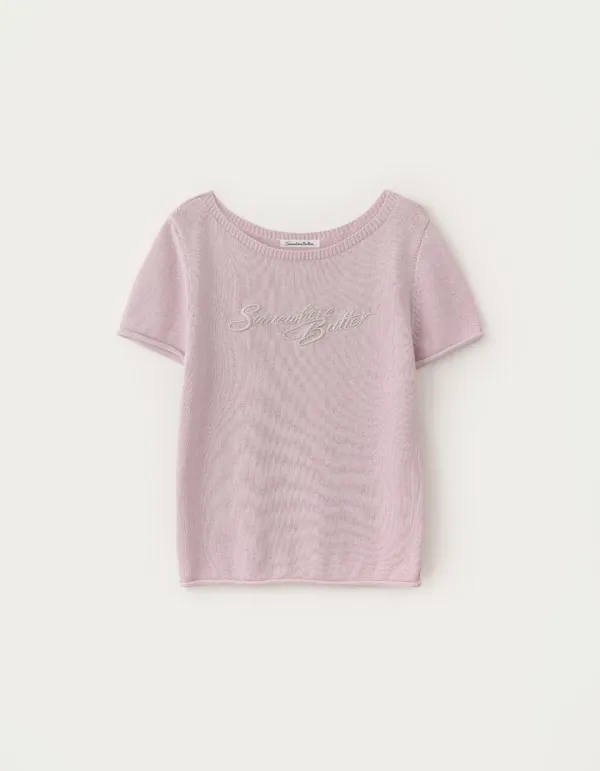 Nini Half Knit - Light Pink