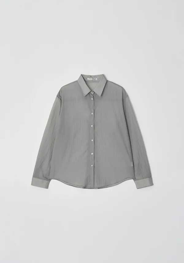Sheer shirt (Grey)