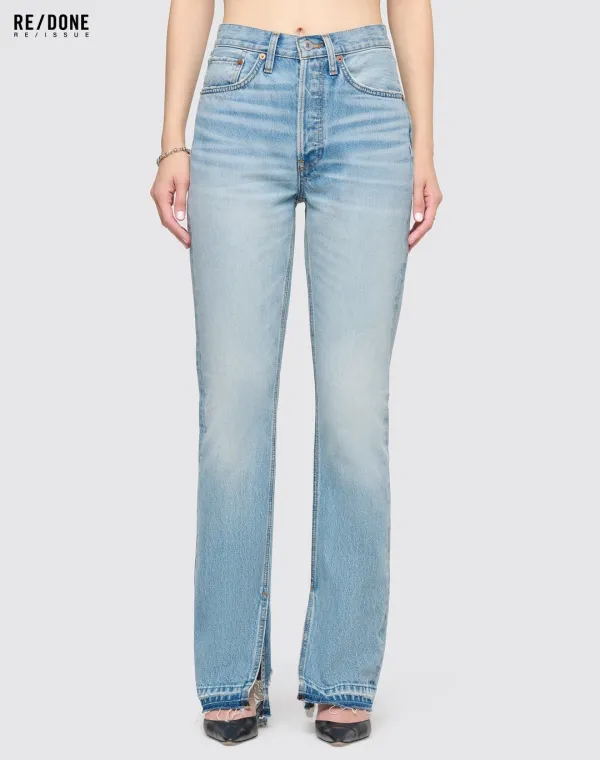 High Rise Skinny Boot - Opal Indigo