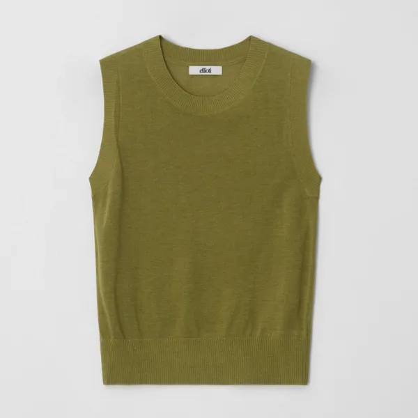 Arven Sleeveless Knit Top_4Color