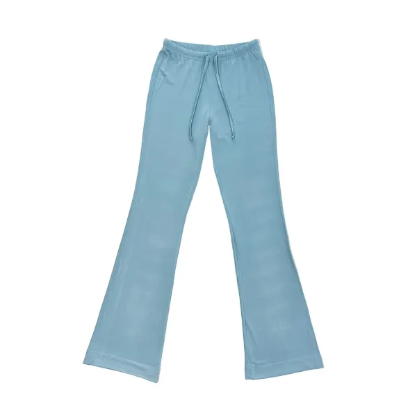 23-005 FLARED PANTS (TURQUOISE BLUE)