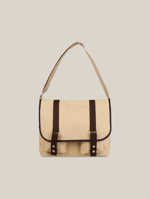 SNAP COTTON CROSS [ BUTTER ] 
