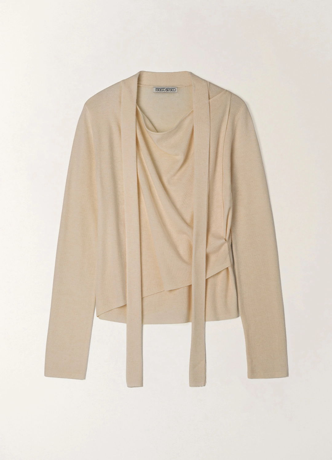 안젤로비안코 Noelle Tie Knit (2color) 상품 이미지 1