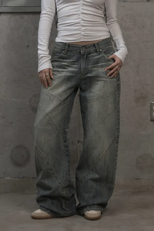 Curved Panel Denim