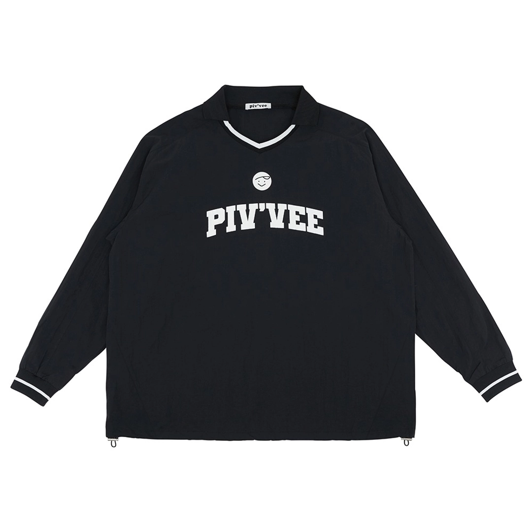 피브비 Sporty Nylon Collar Neck Piste (ebony black) 상품 이미지 1