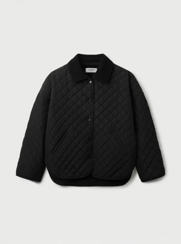 COLLARED PADDED JACKET