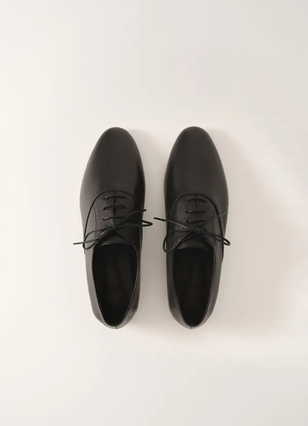 Calm Derby Shoes (Black)