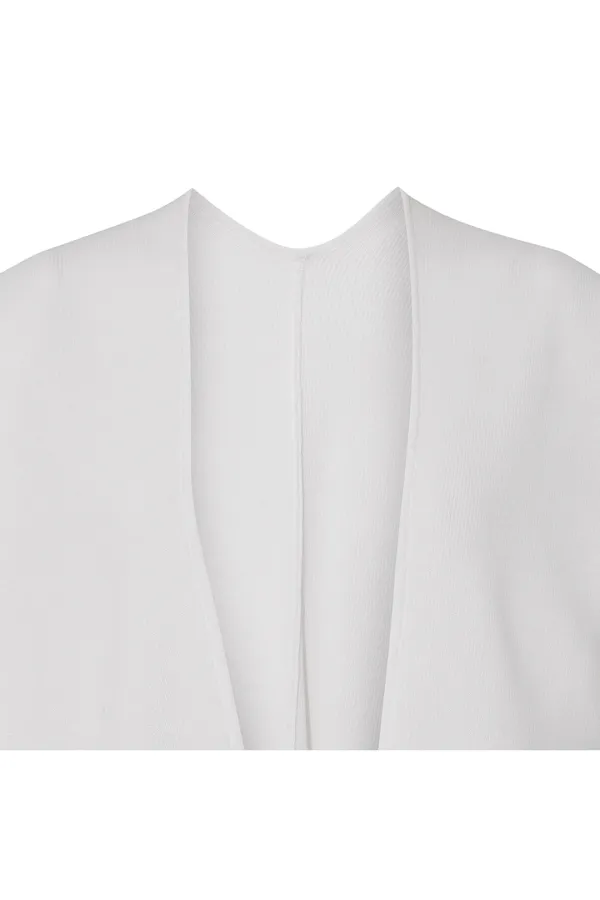 26 RIBBED MUFFLER [WHITE]