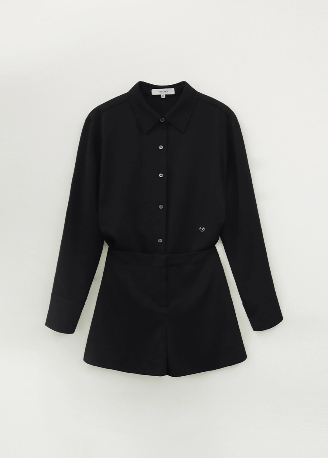 칙스라벨 CHIXLABEL H 26SS 카일리 점프수트 - Black 상품 이미지 1
