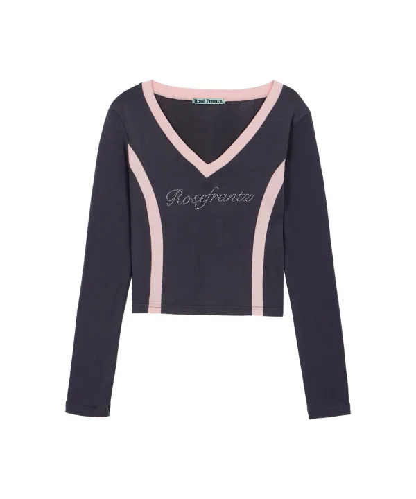 Coloring Fluffy Long Sleeve [Charcoal]