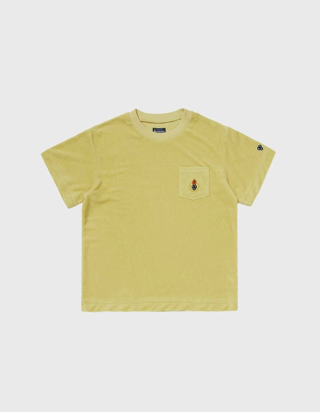 헤리티지플로스 CHILDREN TOWEL POCKET HALF-SLEEVE / Yellow 상품 이미지 1