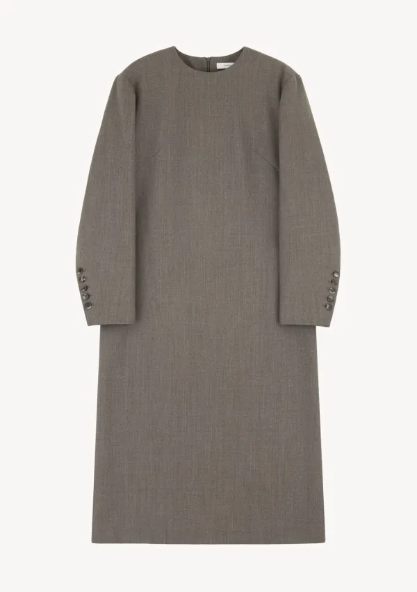 Greta Dress in Taupe