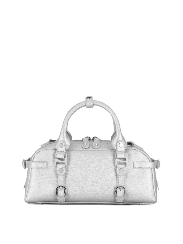 Ruskin Baguette Bag_Silver