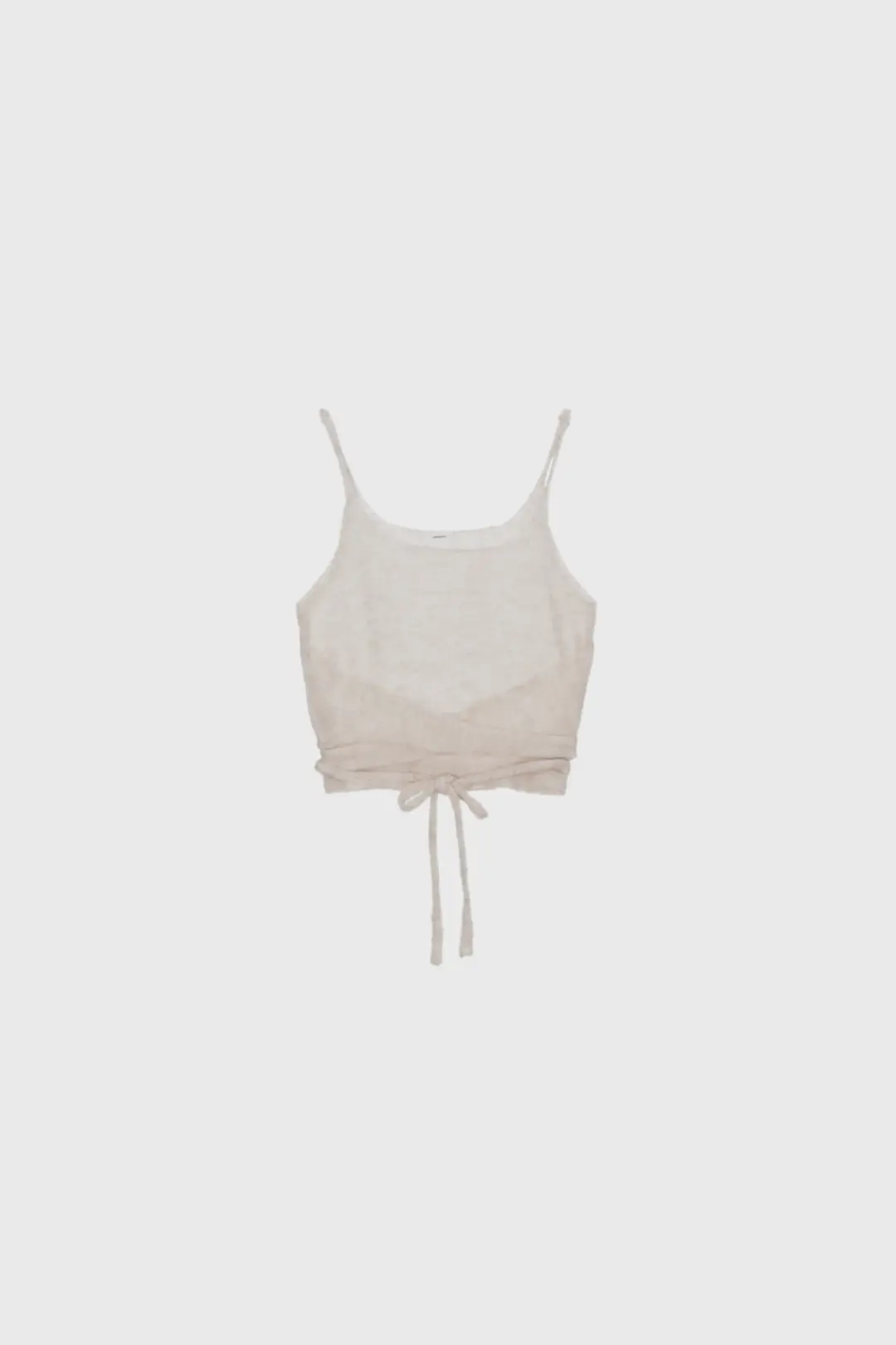 Mohair wrap sleeveless