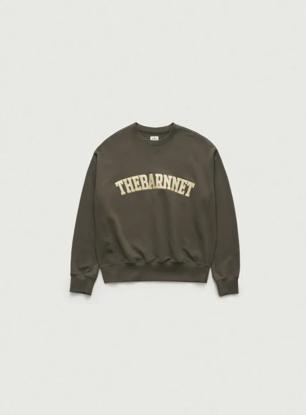 Sofie Logo Sweat Shirt_Khaki