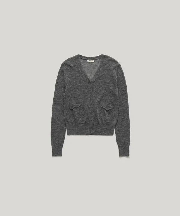 2ND / PVIL Alpaca Cardigan(Gray)pre-order