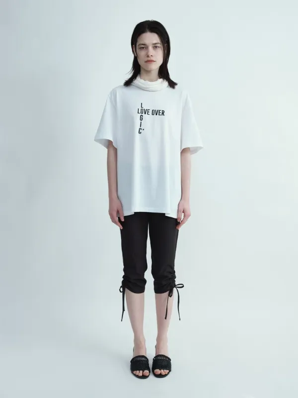 Love Logic Over T-Shirt [White]