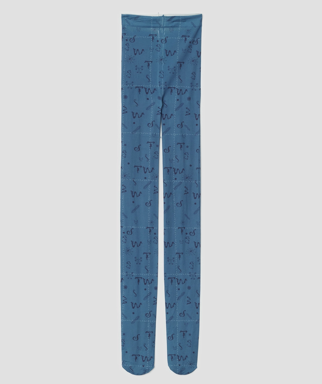 타입서비스 Tiny Glyph Tights [Blue] 상품 이미지 1