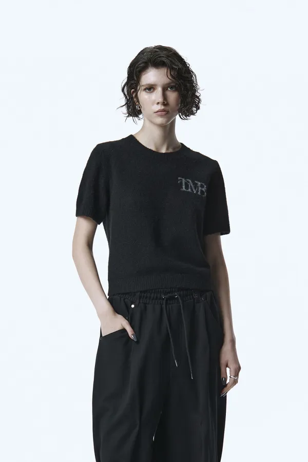 TMB Essential Half Sleeve Knit [ Black ]