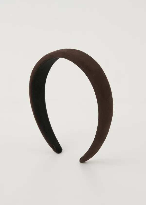 Suede Hair Band(Brown)