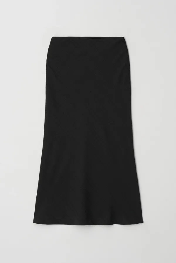 renee long skirt - black