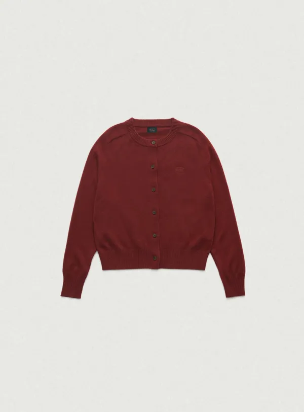 Penny Cash Knit Cardigan_Brick