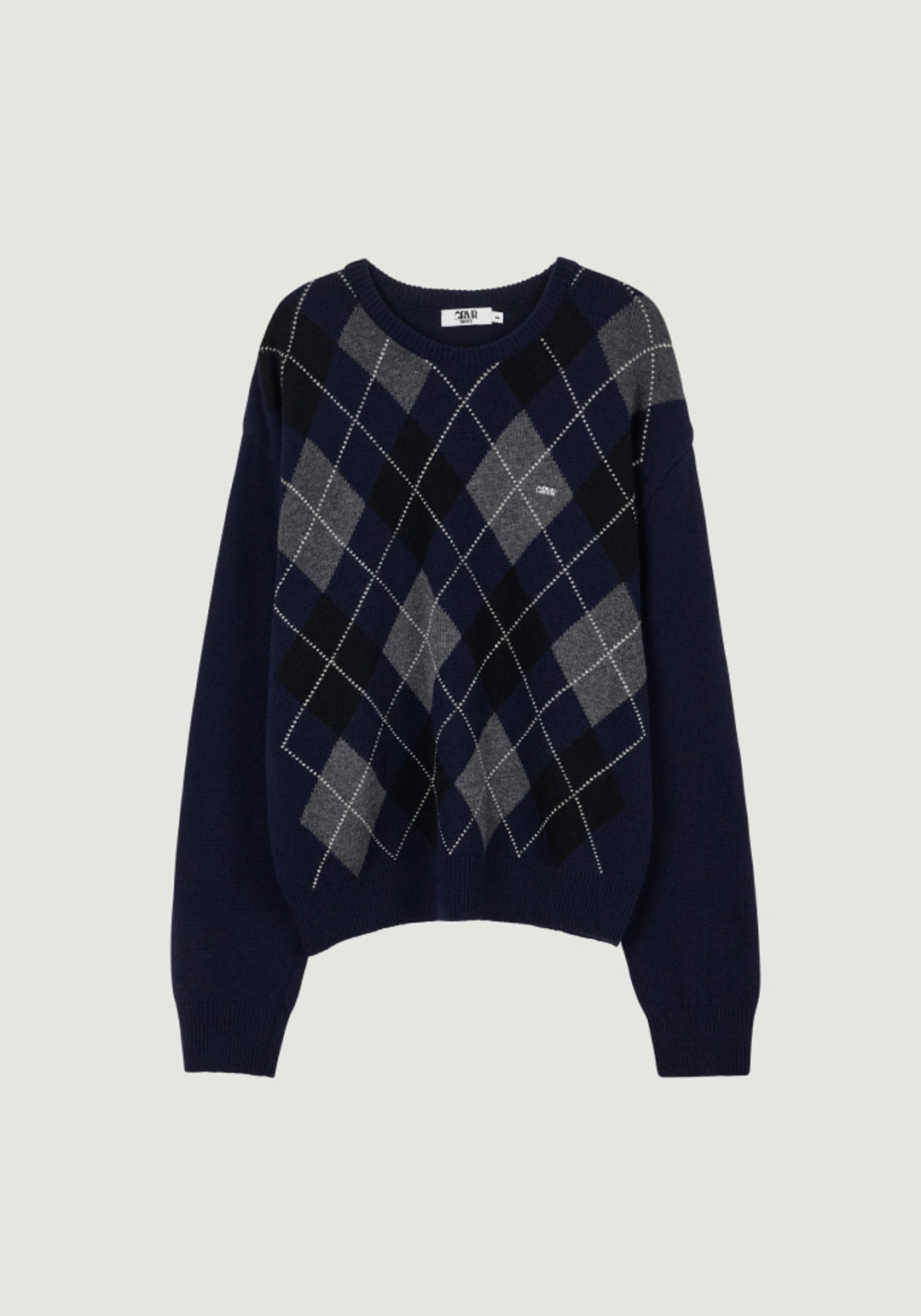 그로브 ADELA ARGYLE KNIT 상품 이미지 1
