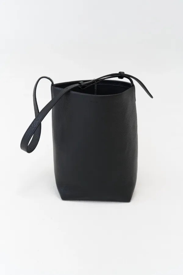 Remskin Shoulder Bag ( Ivory / Black / Brown / Olive )