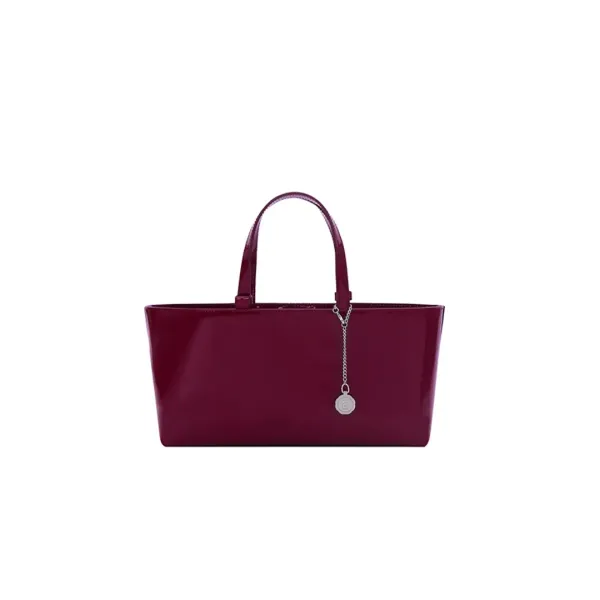 flot bag - patent wine