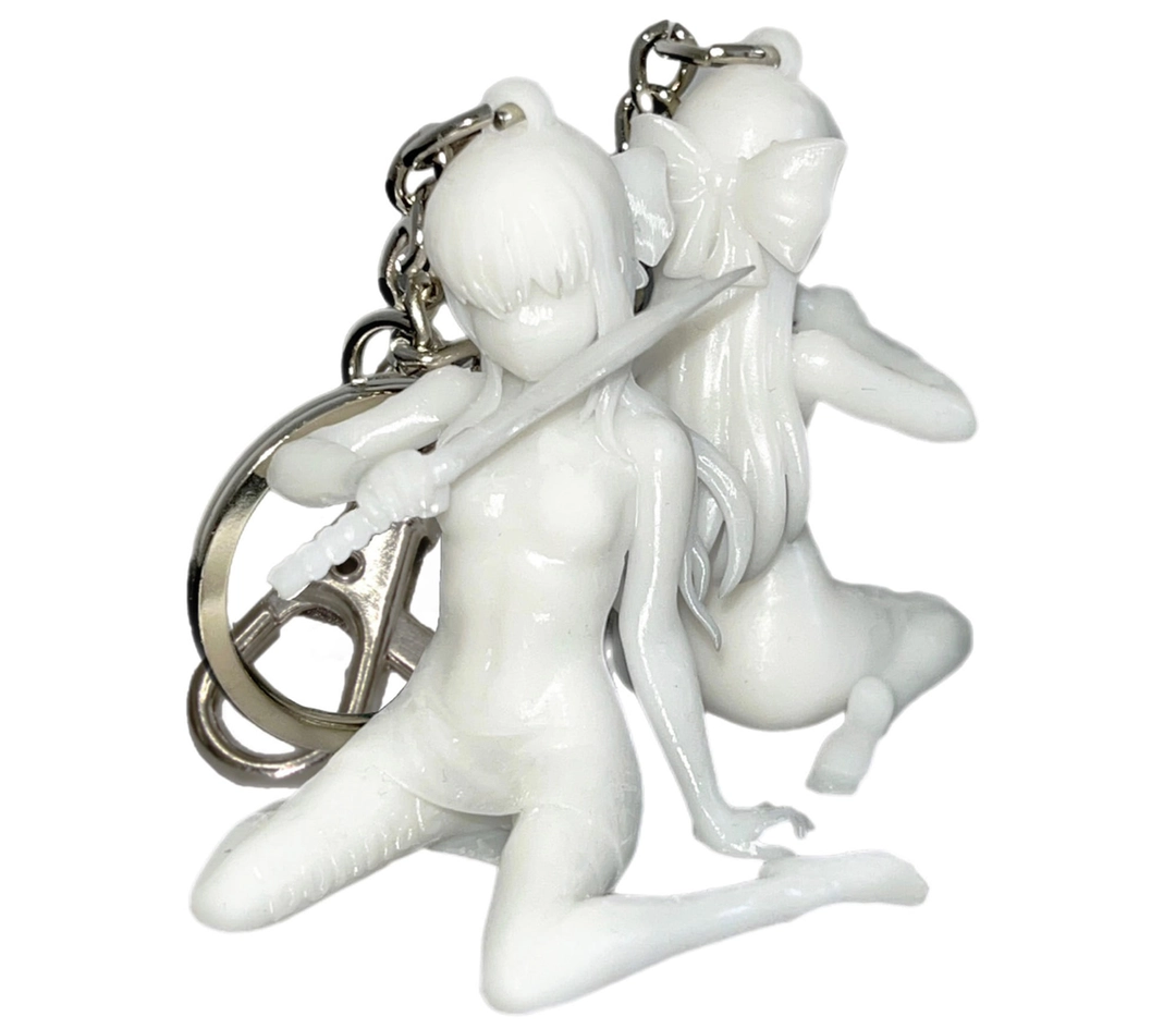 본네 Key ring (White) 상품 이미지 3