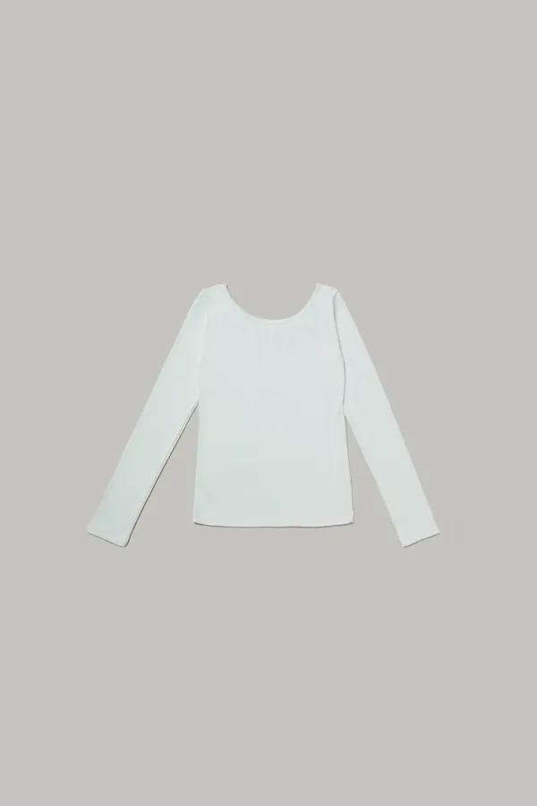 14th/Boat neck t-shirt (Ivory)/4월 22일부터 순차배송예정