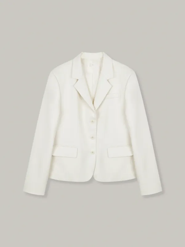 tailored jacket (cream)