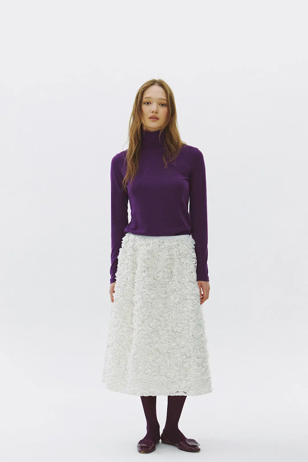 엘오61 Beth Embroidery Skirt 상품 이미지 2