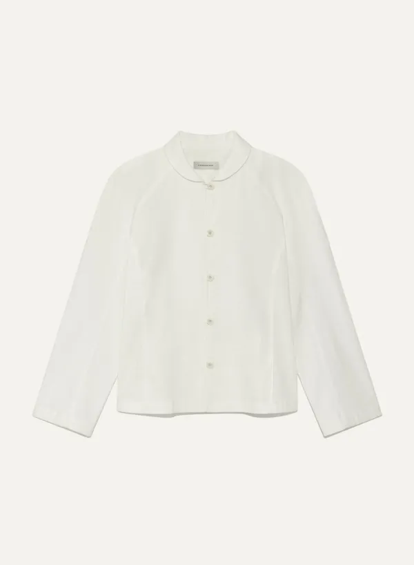 Brielle Linen Top White