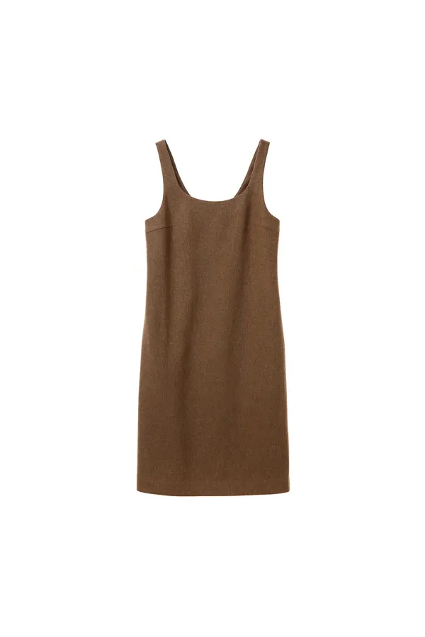 90s Sleeveless Ops, Brown