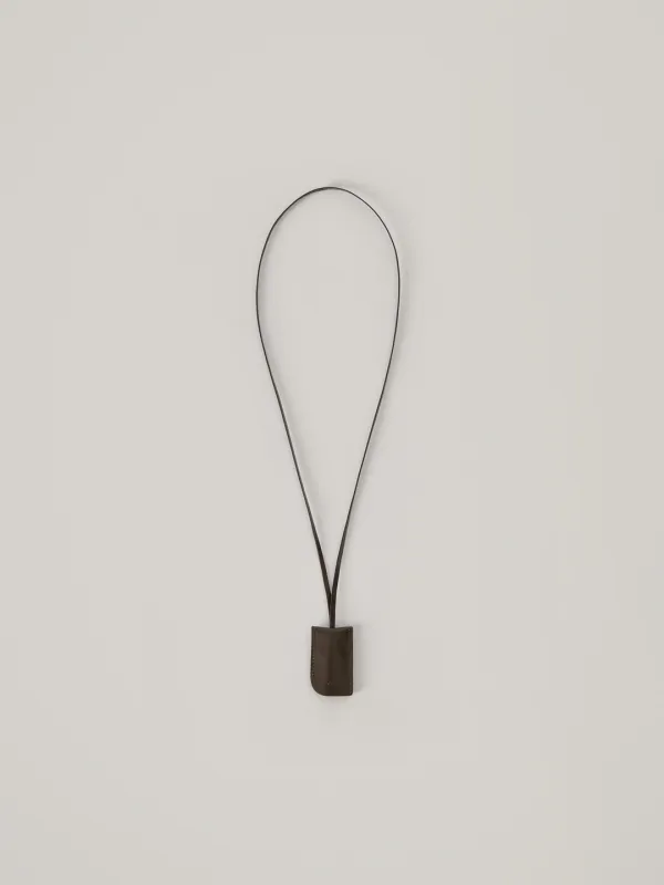 Key Holder Necklace - Brown