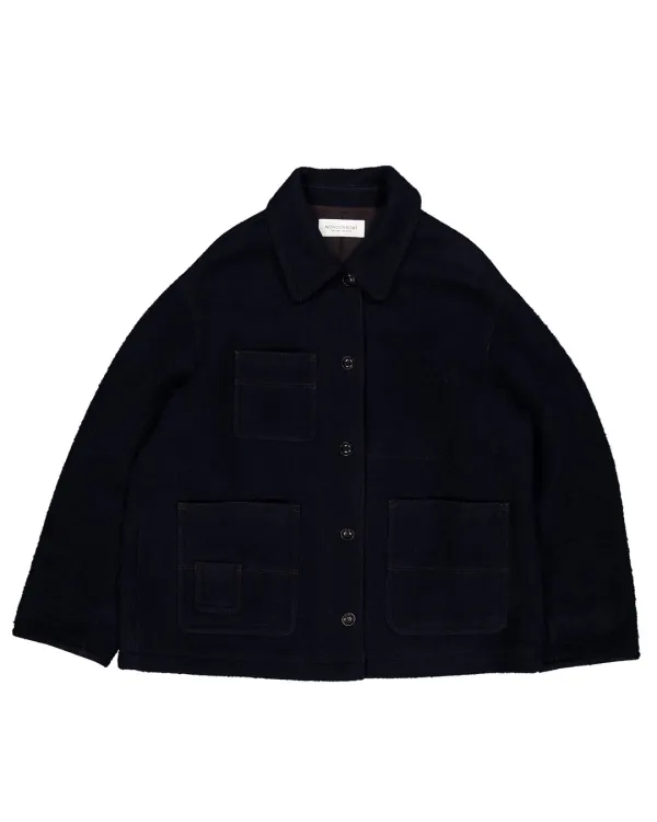 anton wool work jacket (navy)