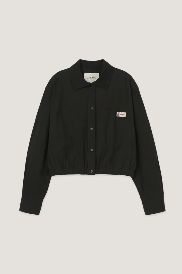도랄 블루종 점퍼 (Black)
