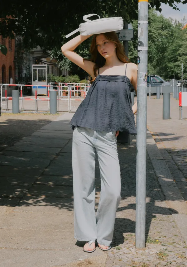 E2606 Summer Semi Wide-fit Denim