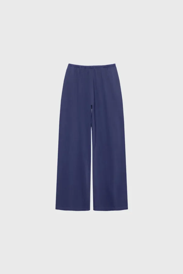 Cotton Dying Band Pants (Light Ivory / Light Pink / Blue / Dark Gray)