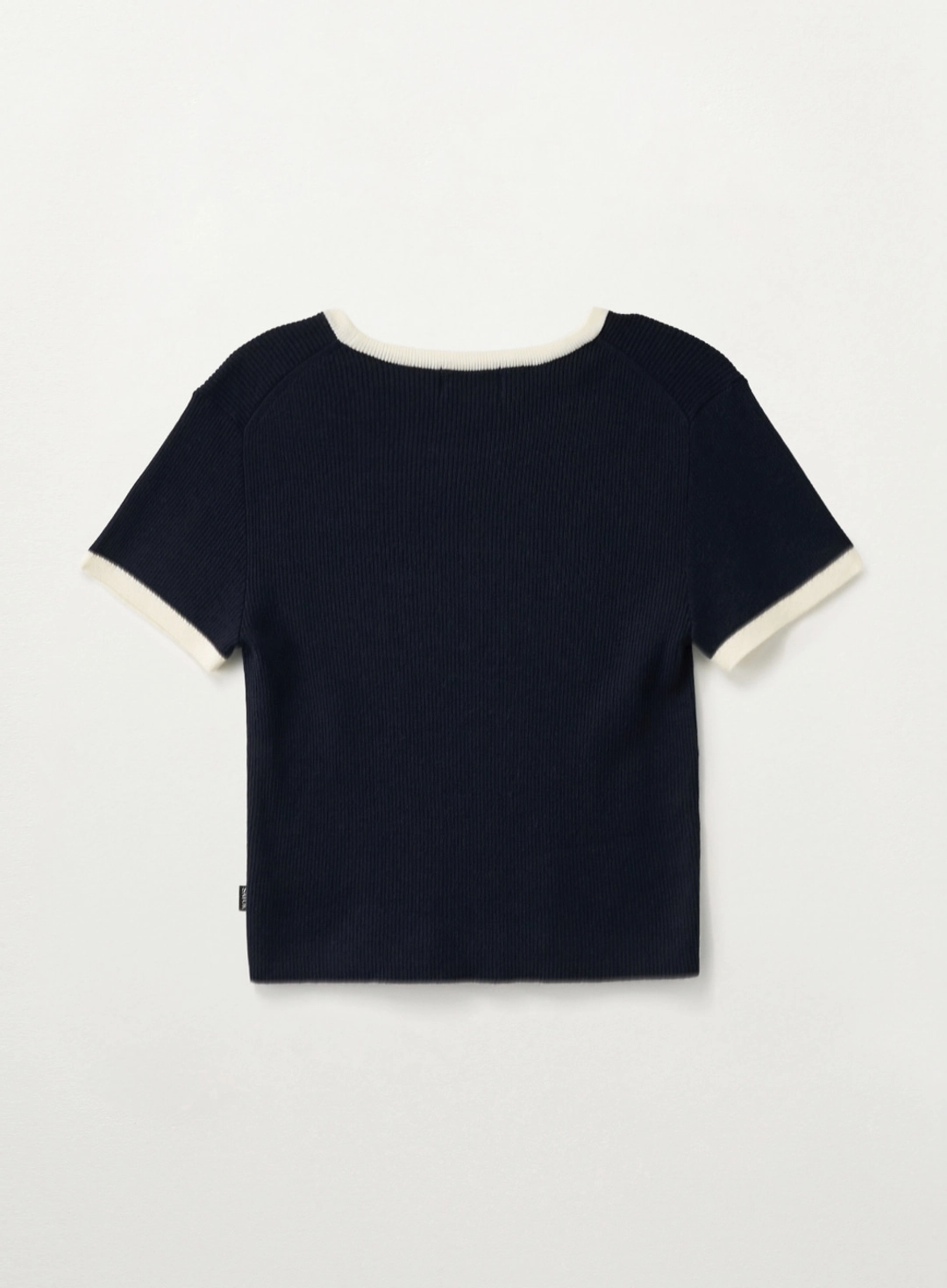 세터 (W) Rope Logo Ringer Half Knit - Navy 상품 이미지 2