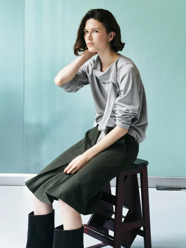 High Wool SK_(Khaki)
