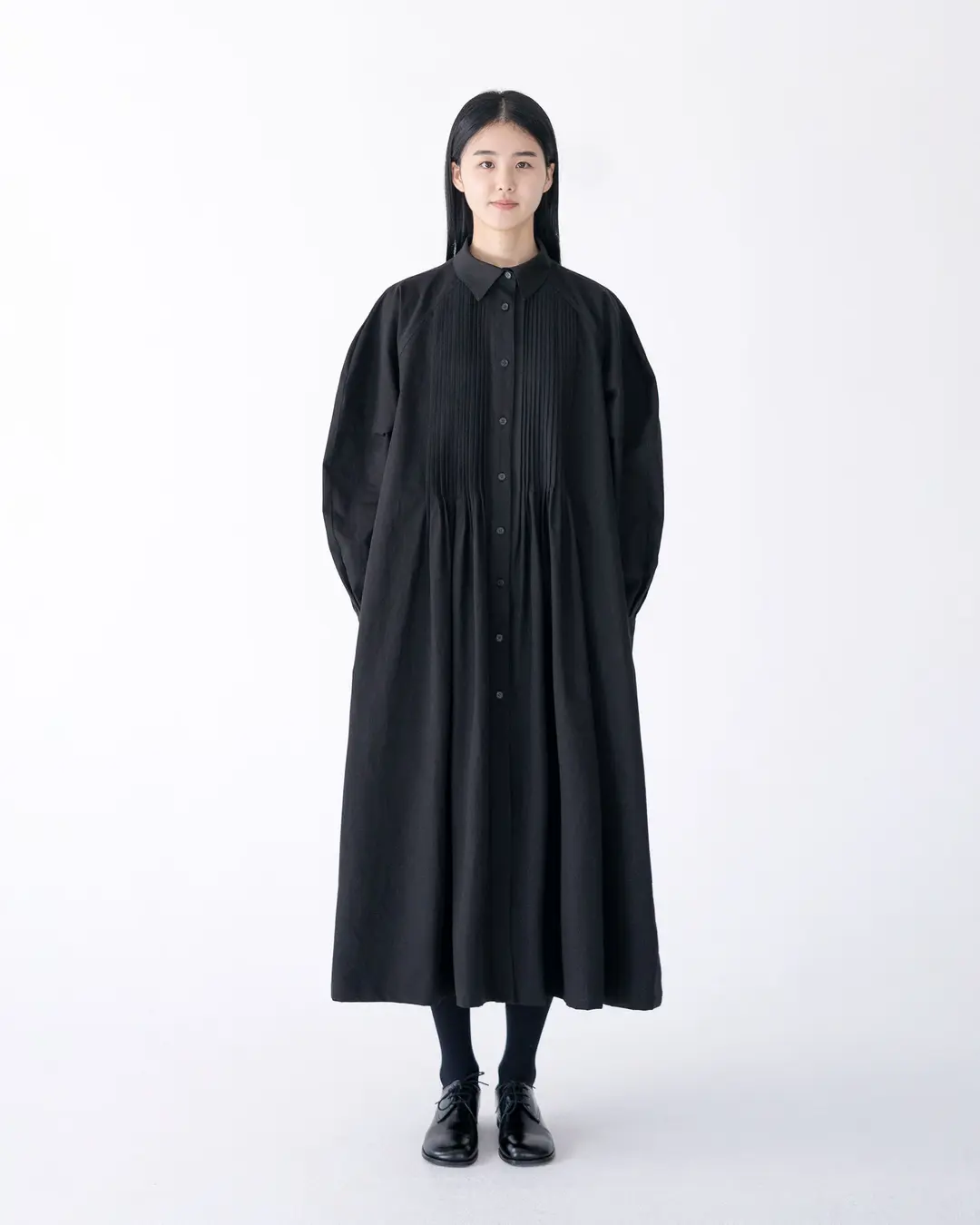 유노이아 pintuck shirt dress 상품 이미지 2