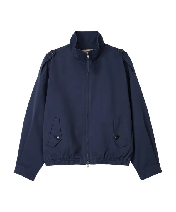 Ruby Vintage Cotton Jacket-Navy