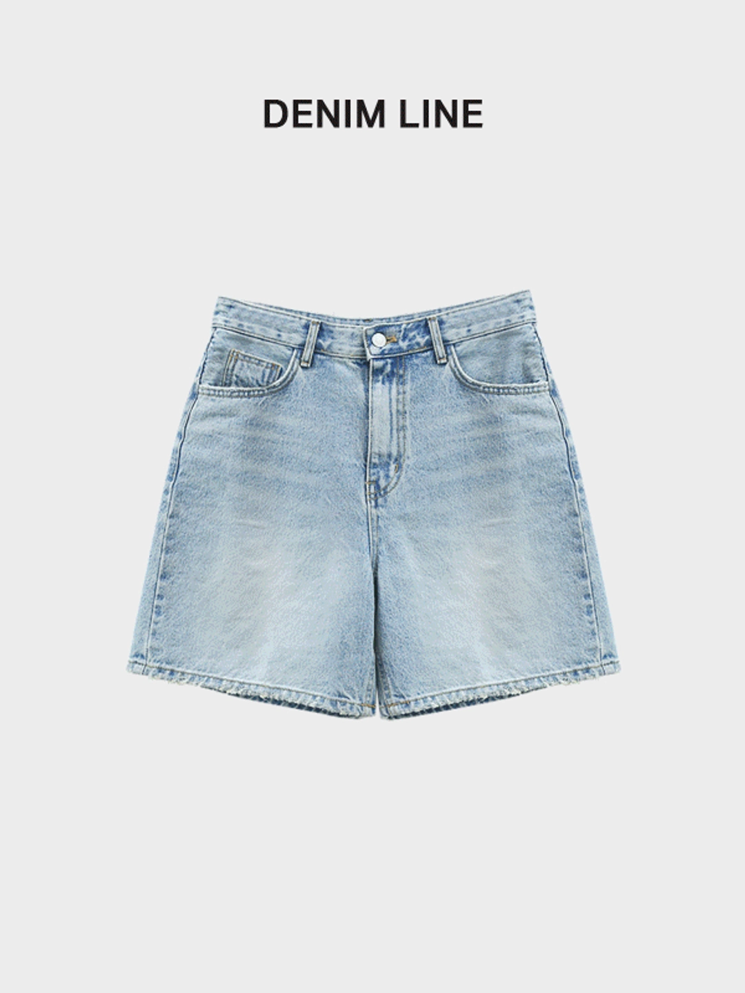 리브어리 [L/V] BERMUDA DENIM PT 상품 이미지 2