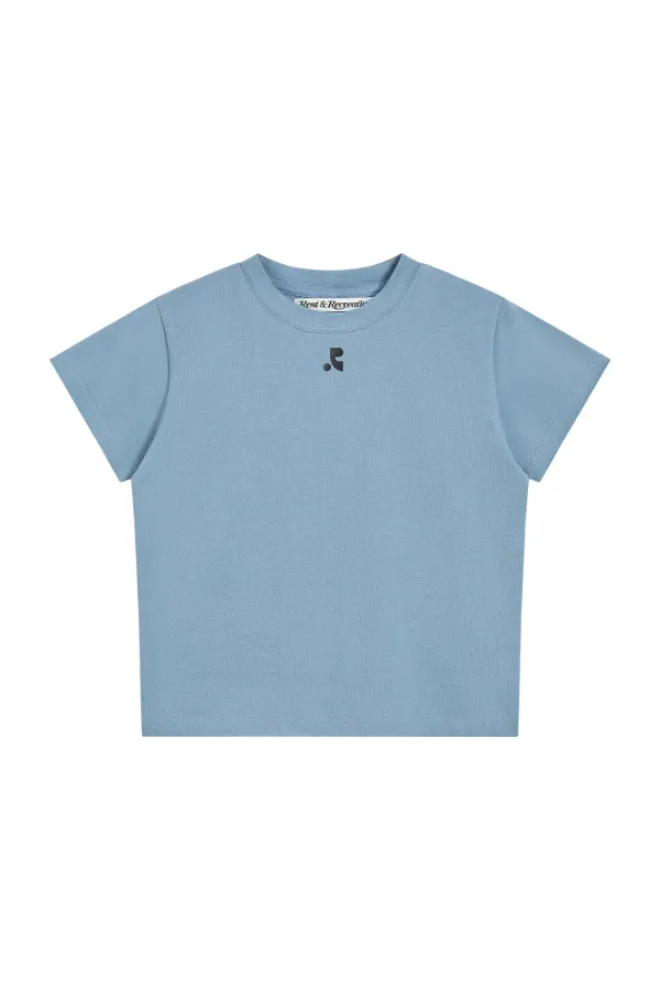 RR LOGO T-SHIRT - BLUE