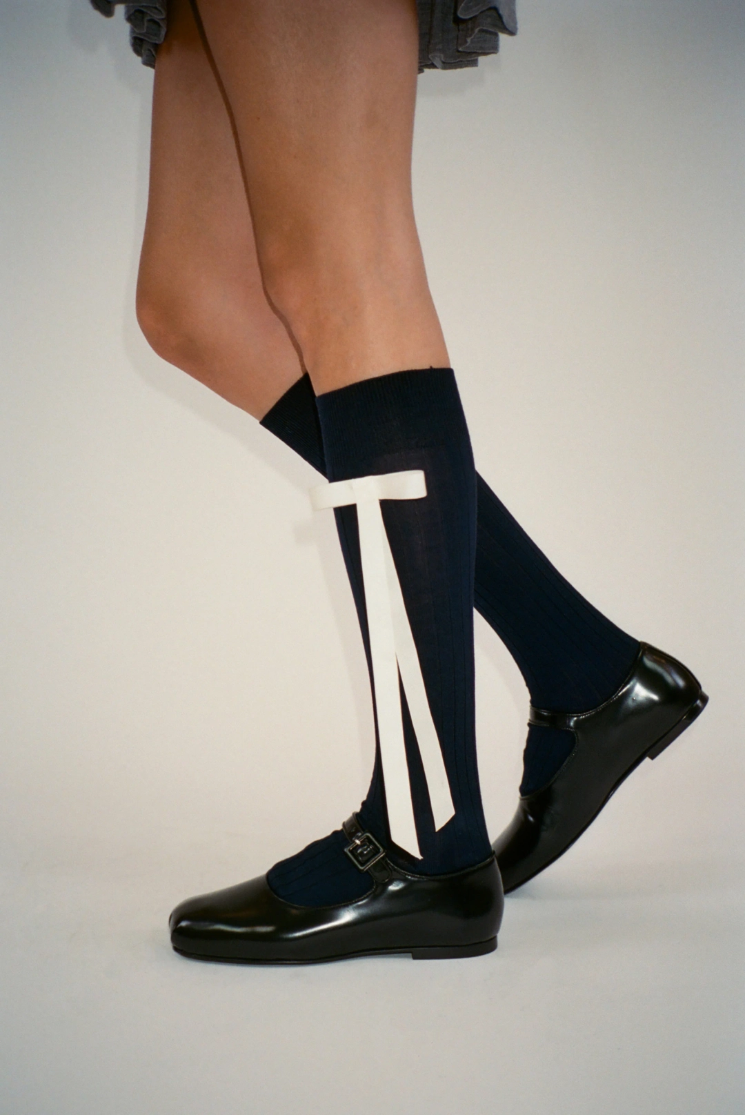 샌디리앙 RECITAL SOCKS IN NAVY 상품 이미지 2